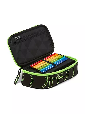 SATCH | Trousse - Schlamperbox "Fire Phantom" | schwarz